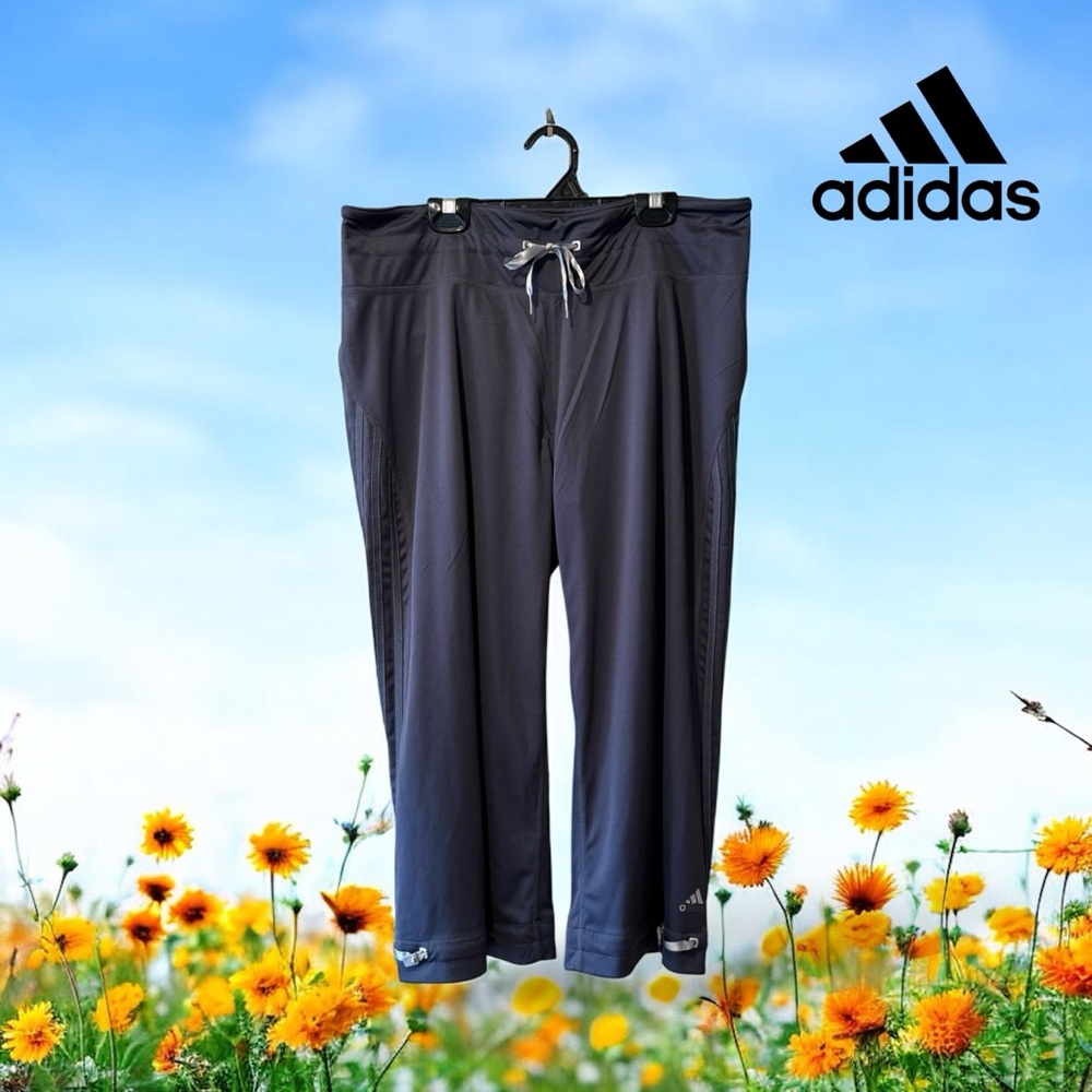 Adidas Grey Athletic Capri Pants